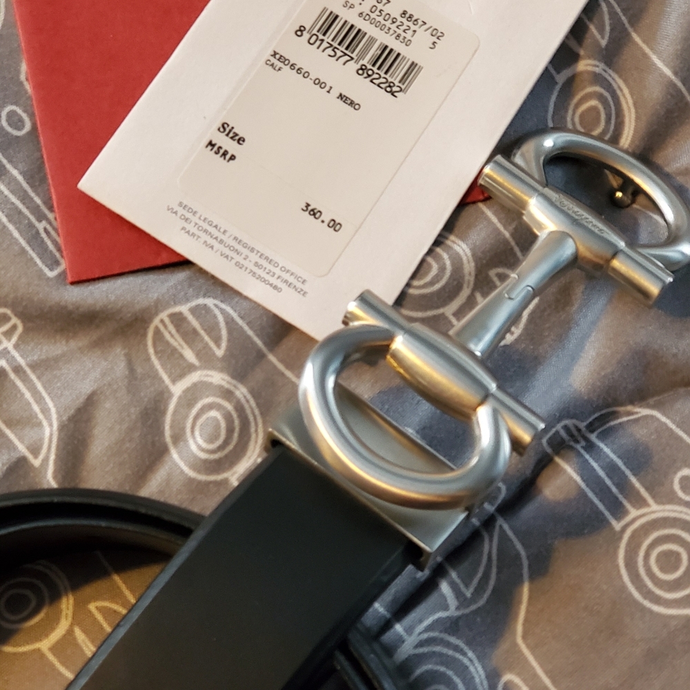 Ferragamo belt size 95/38
